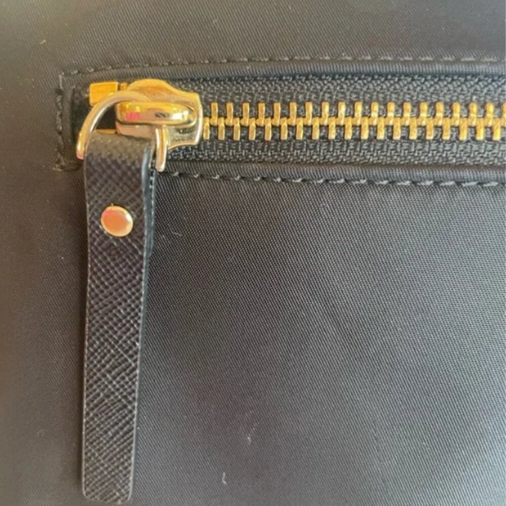 Kate Spade Blake Avenue Lyndon Messenger Bag Black EUC - Picture 7 of 16